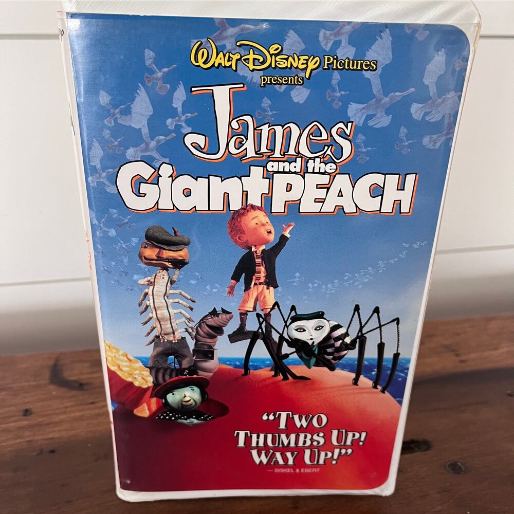 James and the Giant Peach VHS Animated Classic Collectible
